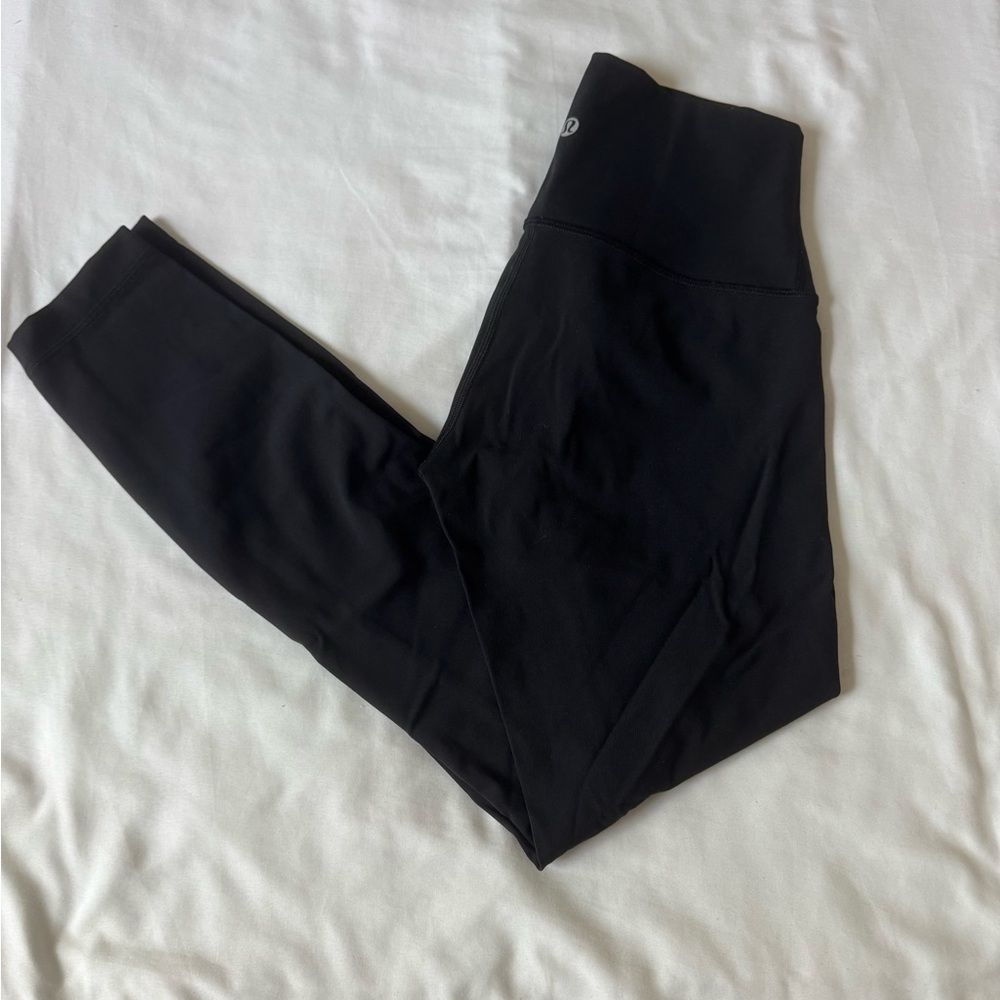 Lululemon black leggings 24” length